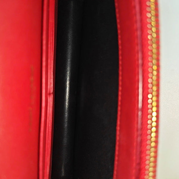 KATE WOC Calfskin Red