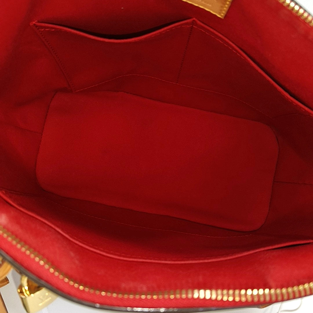 MONTEBELLO MM Patent Leather Red