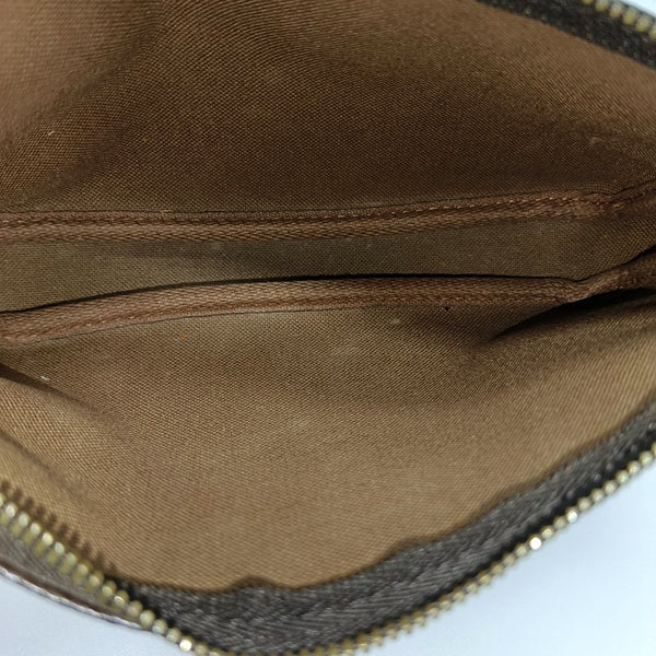 ACCESSOIRES MM Monogram Coated Canvas Brown