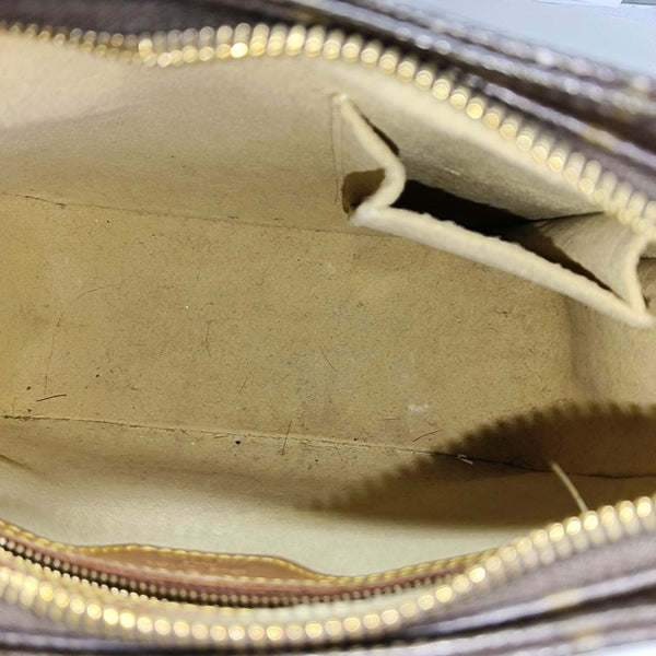 LOOPING MM Monogram Coated Canvas Brown