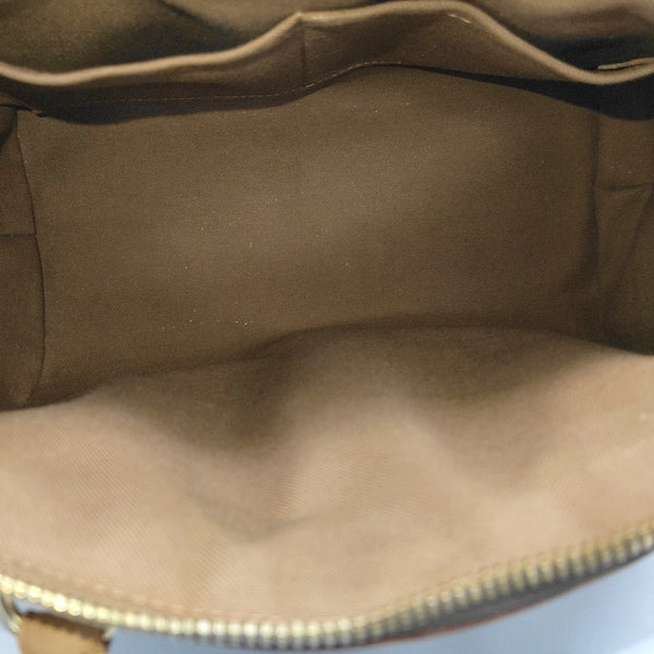 SEGUR Monogram Coated Canvas Brown