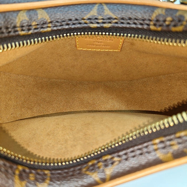 LOOP Monogram Coated Canvas Brown
