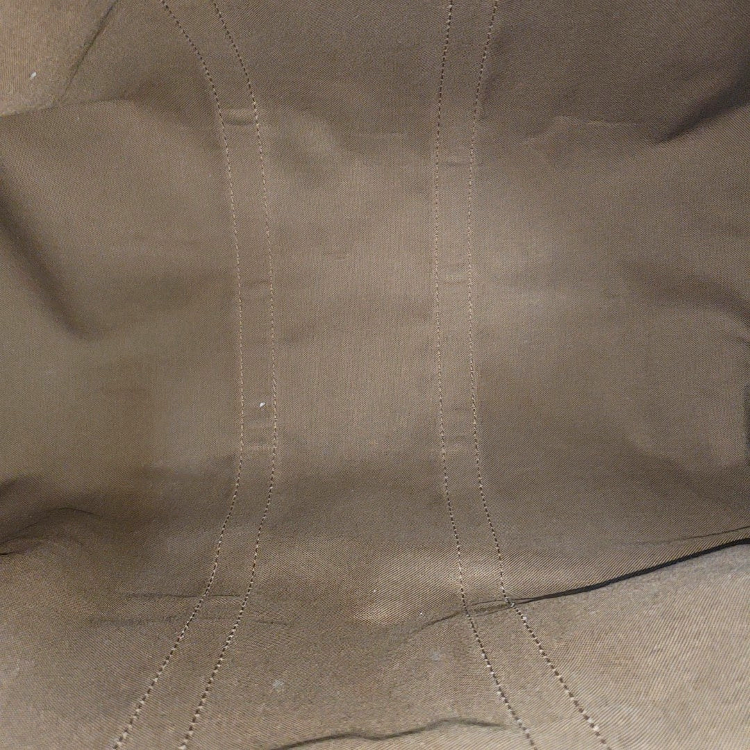 KEEPALL 45 Monogram Coated Canvas Brown