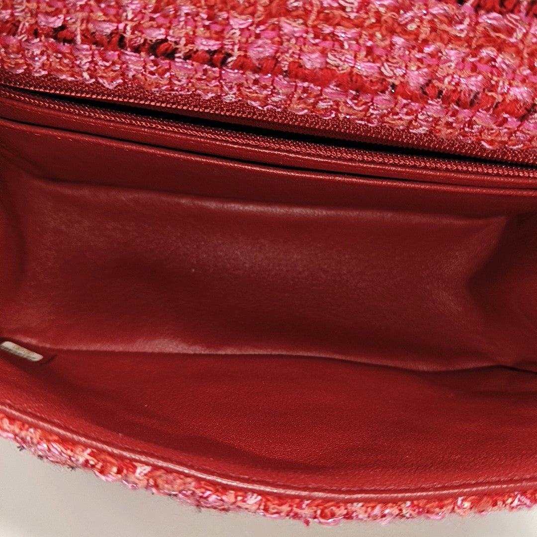 2.55 WOC Quilted Fabric Red