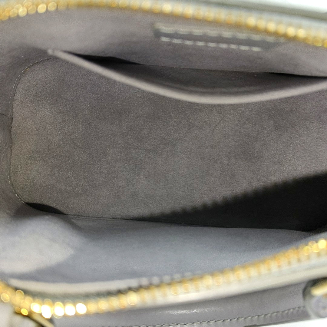 ALMA BB Monogram Calfskin Gray