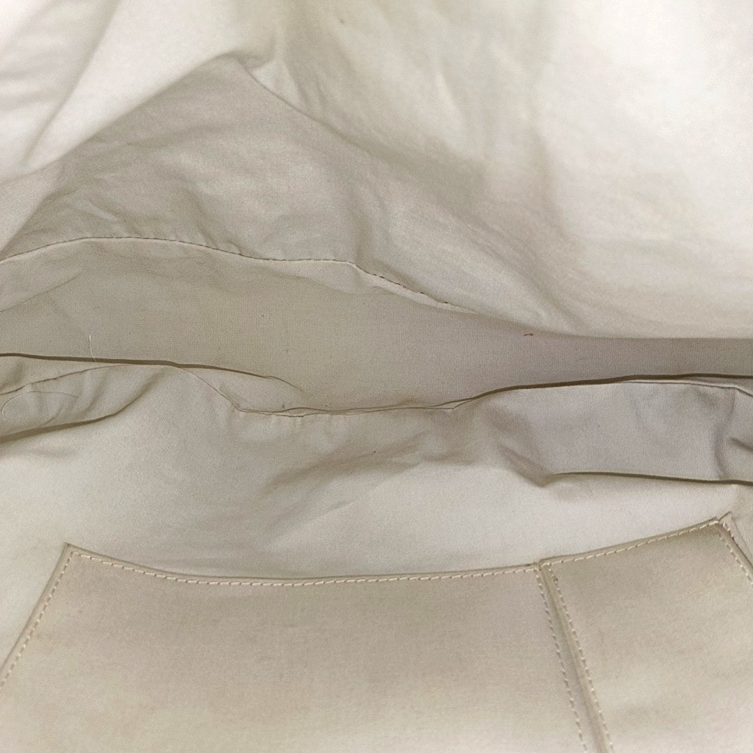 CROISETTE SAC MARINA Monogram Canvas White