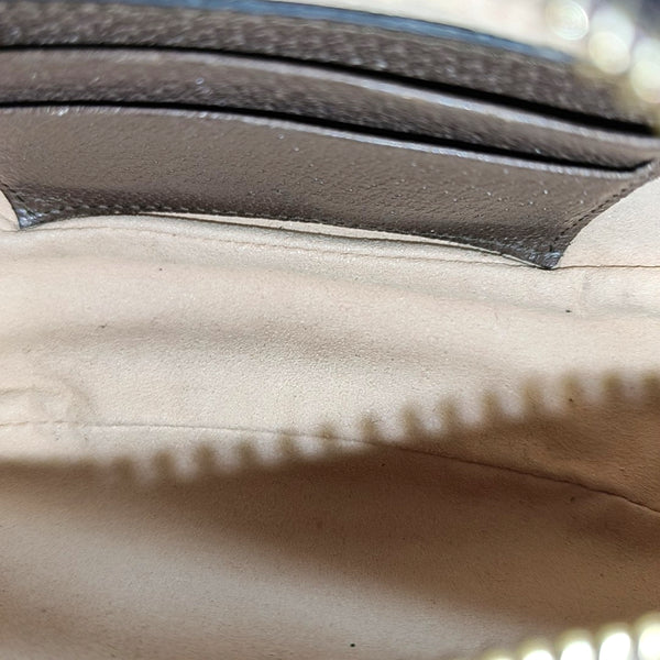 Authenticated pre-owned  Ophidia Mini Monogram Coated Canvas Beige - Top Handle Bag at Looply