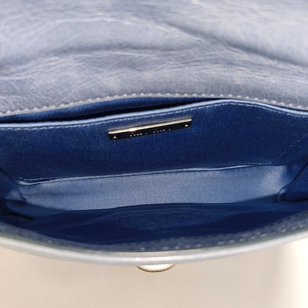 Matelassé Mini Lambskin Blue