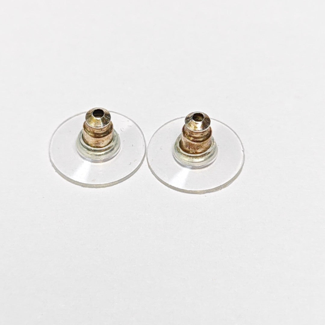 Metal Silver Stud Earrings