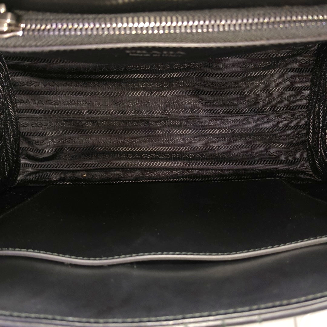Diagramme Quilted Calfskin Black