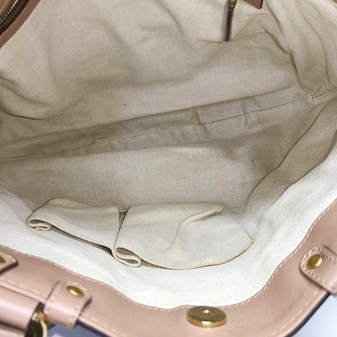 Sukey Monogram Calfskin Pink
