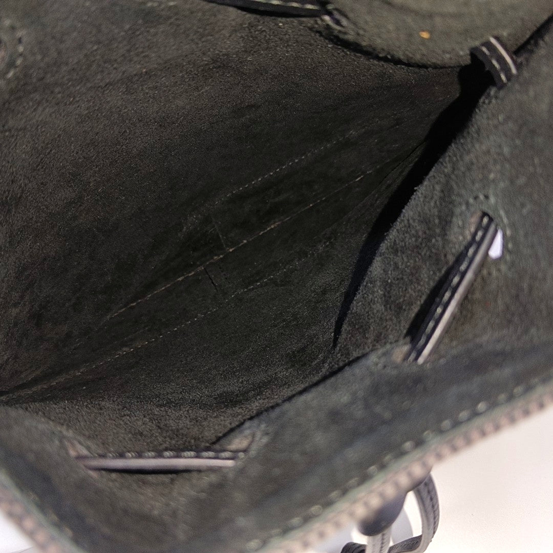 Horseshoe Small Canvas Black