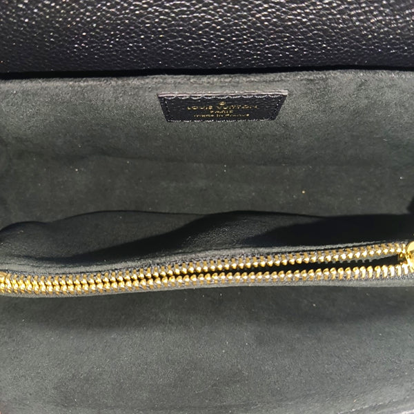 MÉTIS EAST WEST Monogram Calfskin Black