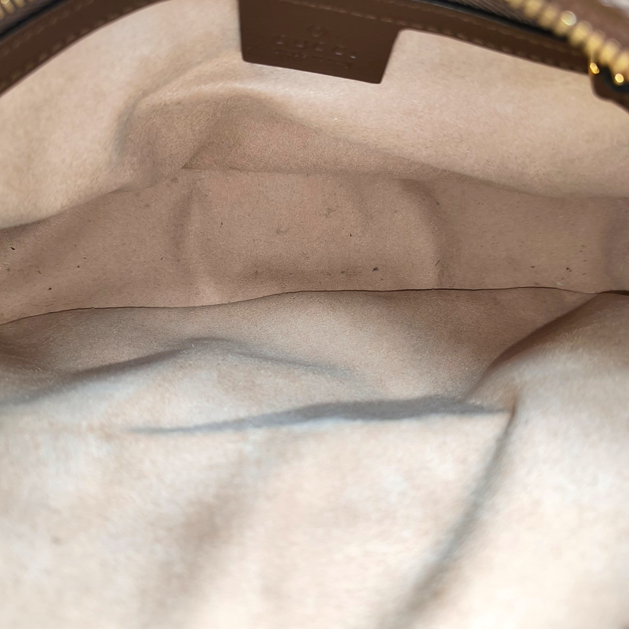 Horsebit 1955 Small Coated Canvas Beige