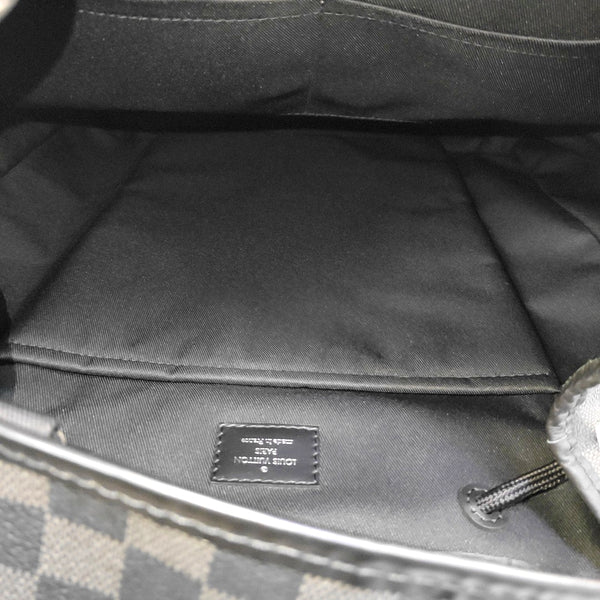 CHRISTOPHER Damier Graphite Coated Canvas Gray
