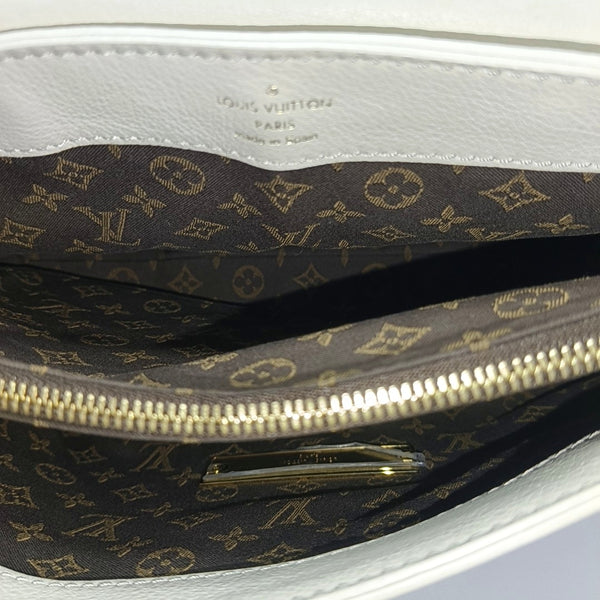 DAUPHINE MM Calfskin White
