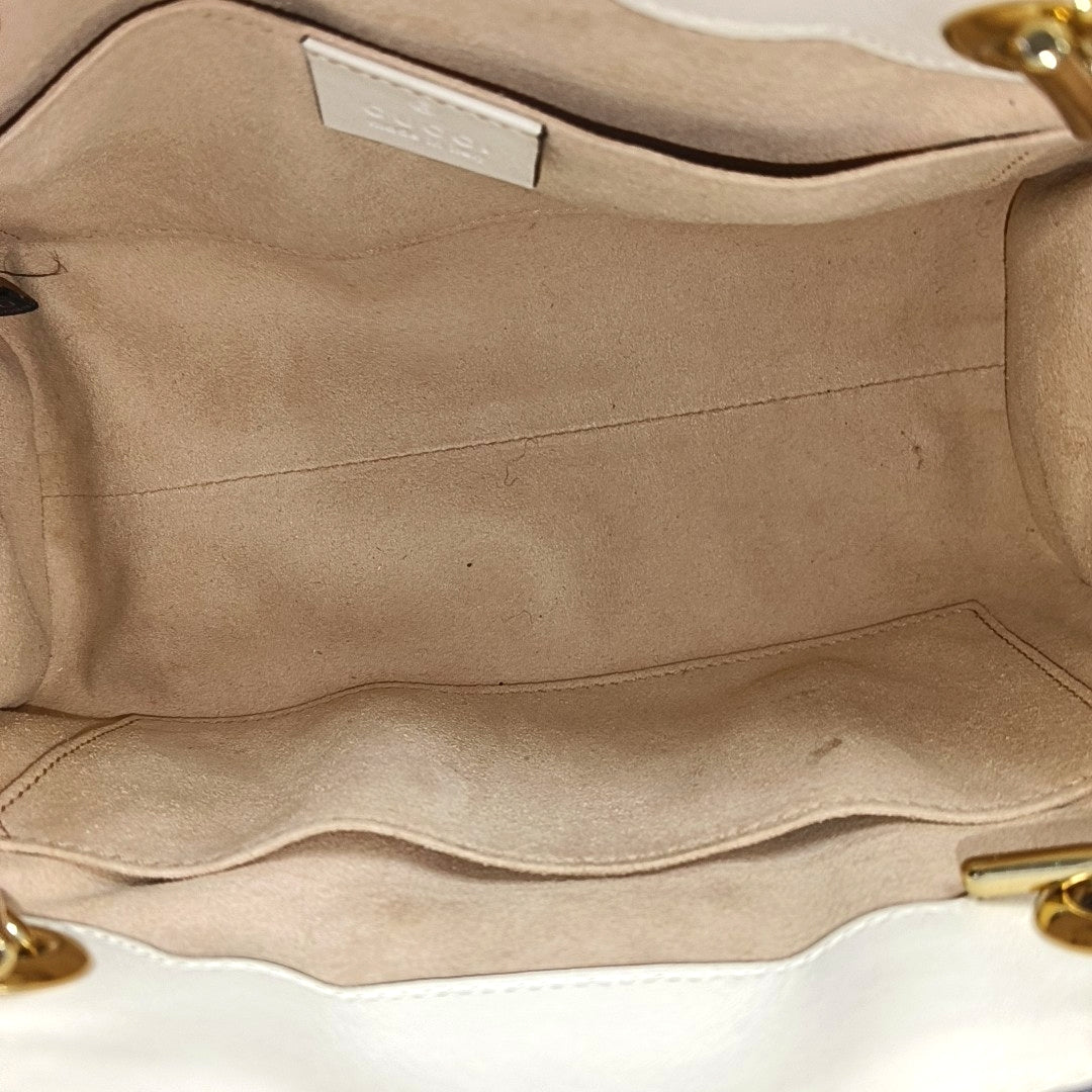 Padlock Small Monogram Coated Canvas Beige