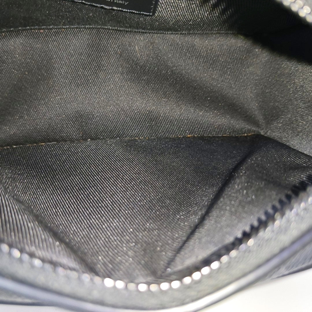 SOFT TRUNK Mini Monogram Coated Canvas Black