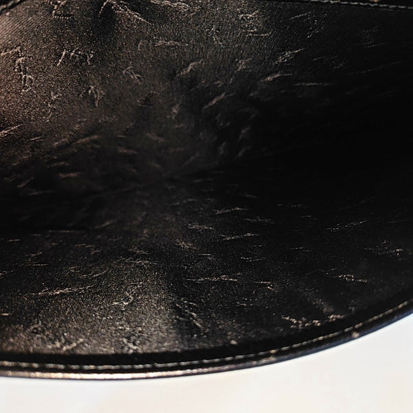 Leather Clutch Black