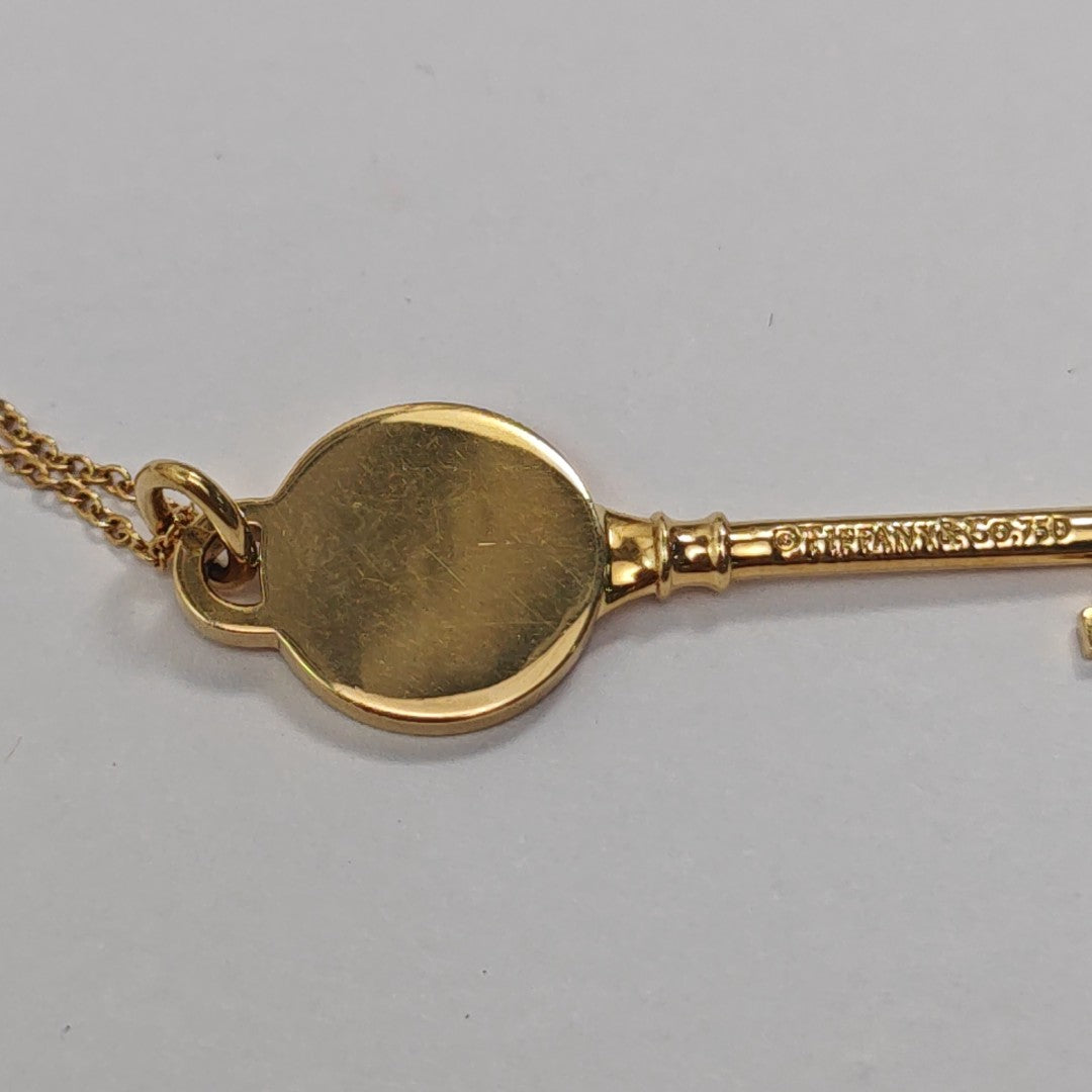 Tiffany Keys 18k Gold Necklace