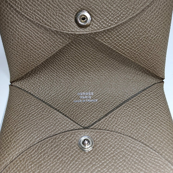 Calvi Epsom Gray Card Holder