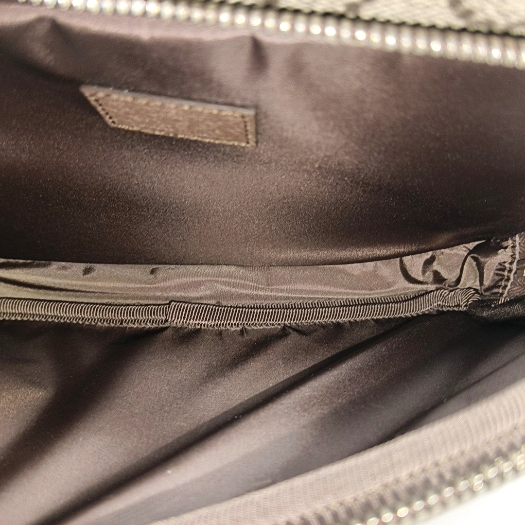 Monogram Coated Canvas Belt Bag Beige