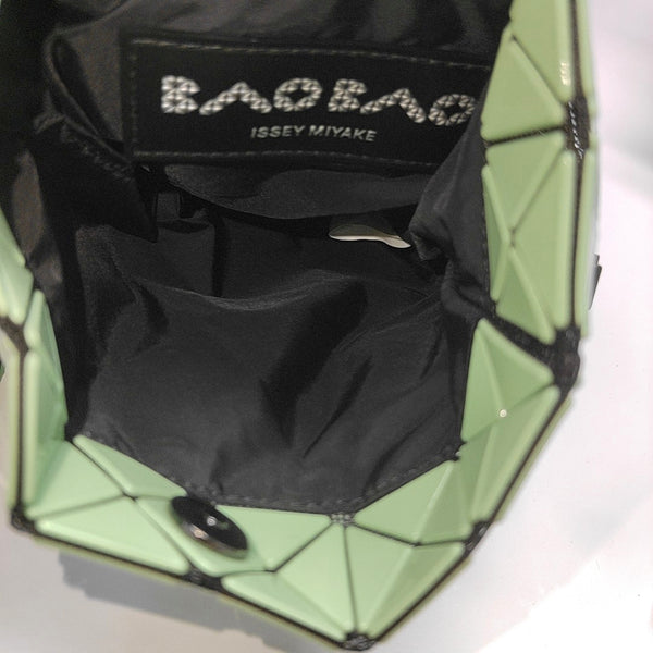 Special Material Bucket Bag Green
