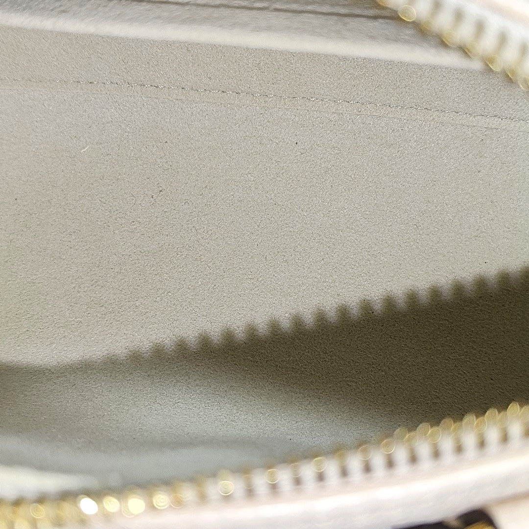 PAPILLON PM Monogram Calfskin White