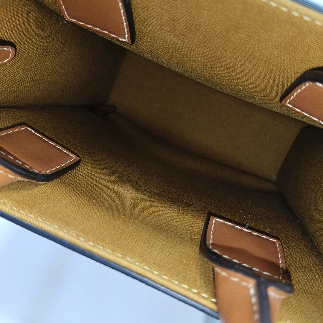 CABAS CELINE Mini Coated Canvas Multicolor