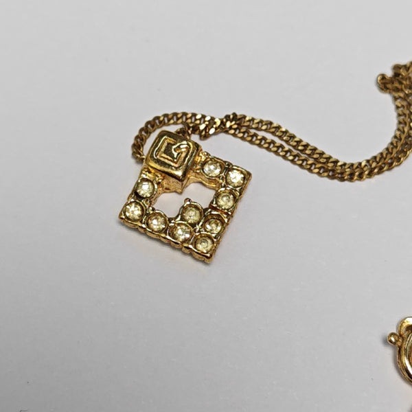 G Link Metal Gold Necklace