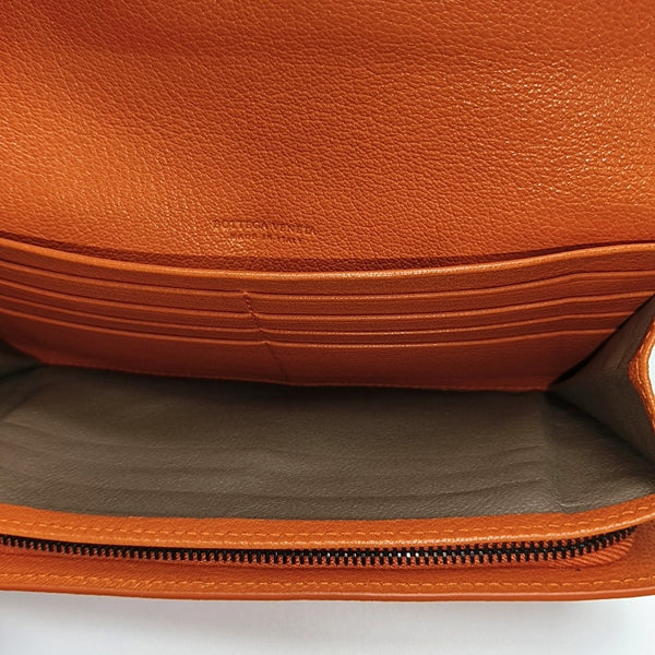 Lambskin Wallet Orange