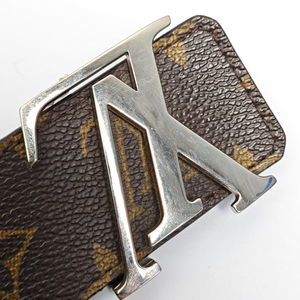 Coated Canvas Belt Brown