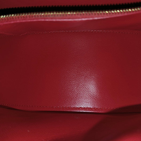 Hourglass S Calfskin Red