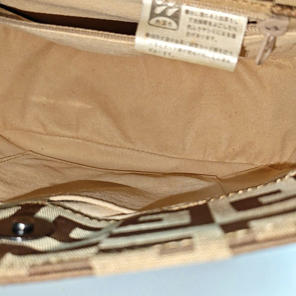 Canvas Shoulder Bag Brown