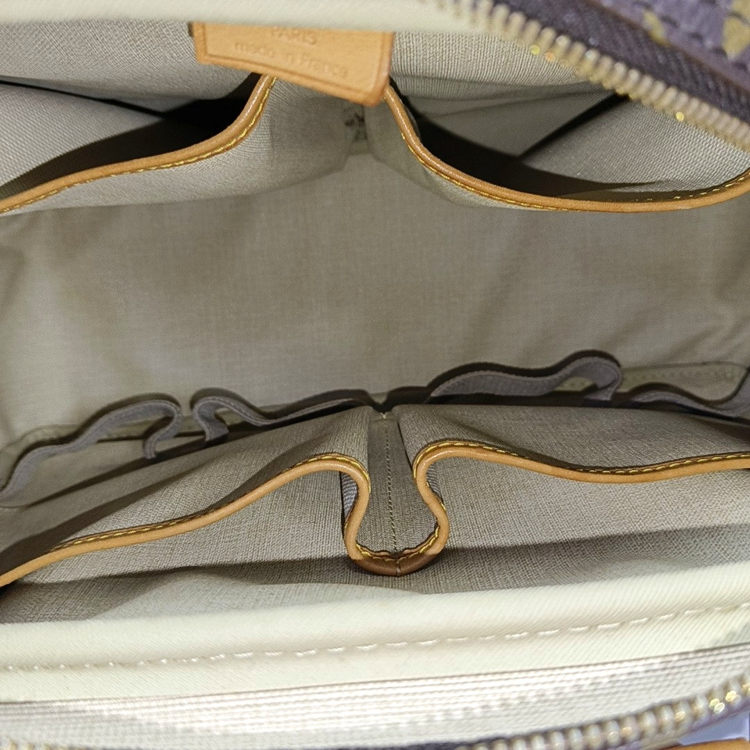 DEAUVILLE Monogram Coated Canvas Brown