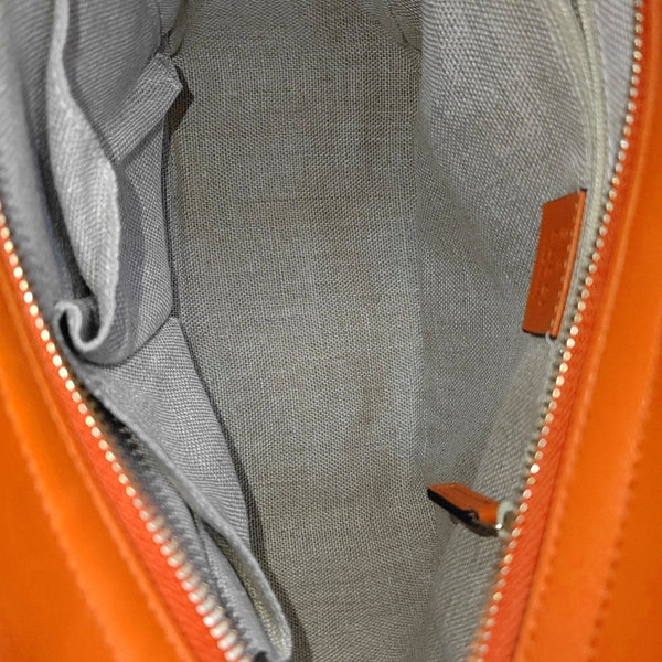 Bree Monogram Calfskin Orange