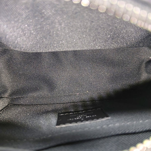 SOFT TRUNK Mini Monogram Coated Canvas Black