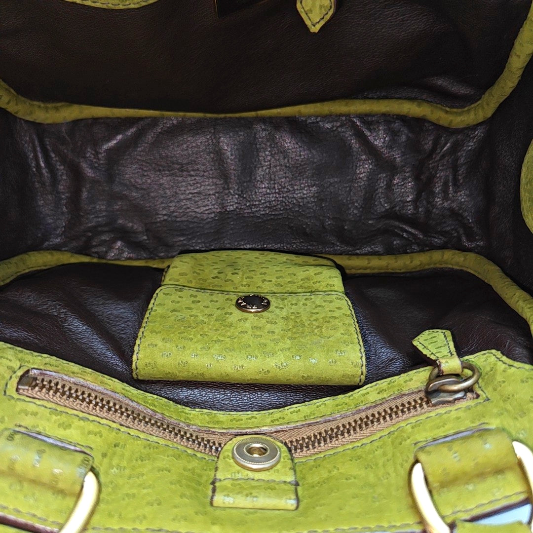 Canvas Top Handle Bag Multicolor