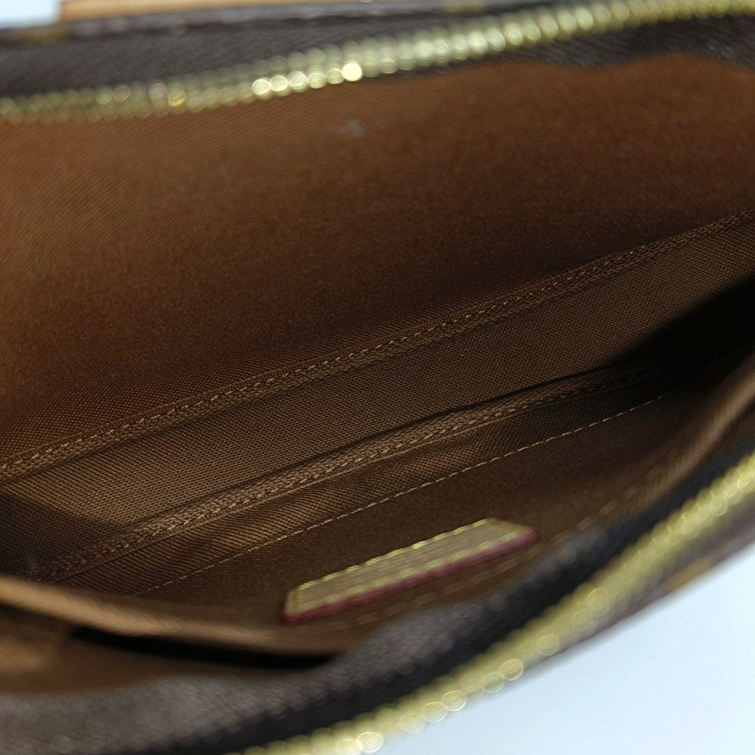 MULTI Monogram Coated Canvas Brown