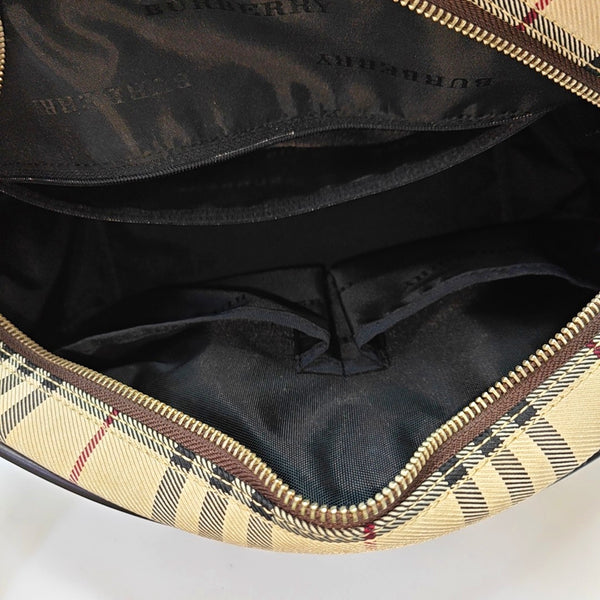 Canvas Top Handle Bag Beige