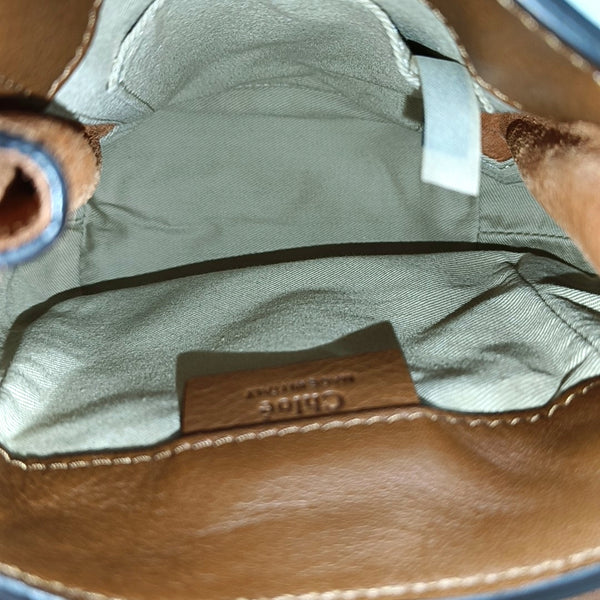 Faye Mini Calfskin Brown