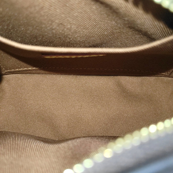 SOFT TRUNK Mini Monogram Coated Canvas Brown