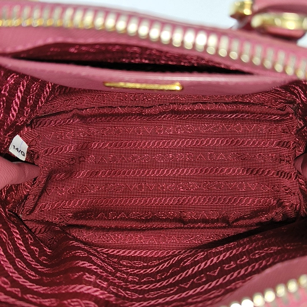 Promenade Mini Calfskin Red