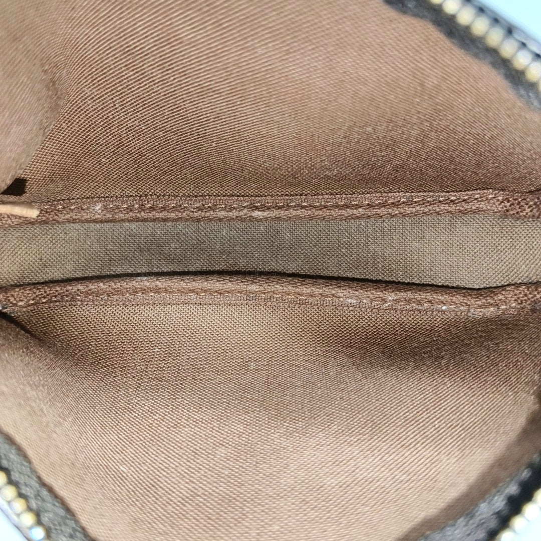 ACCESSOIRES Mini Monogram Coated Canvas Brown