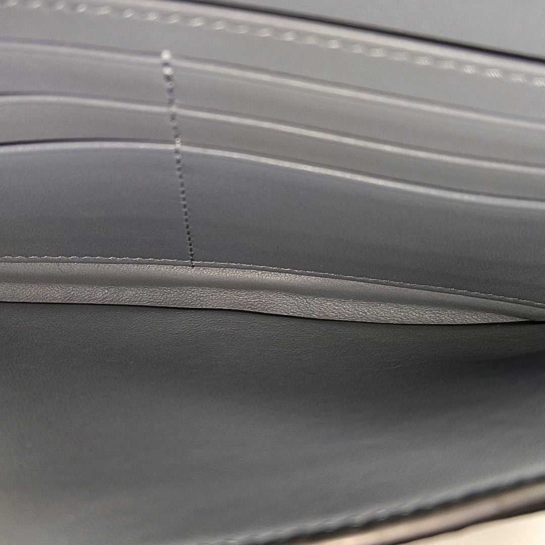 Saddle Mini Calfskin Blue