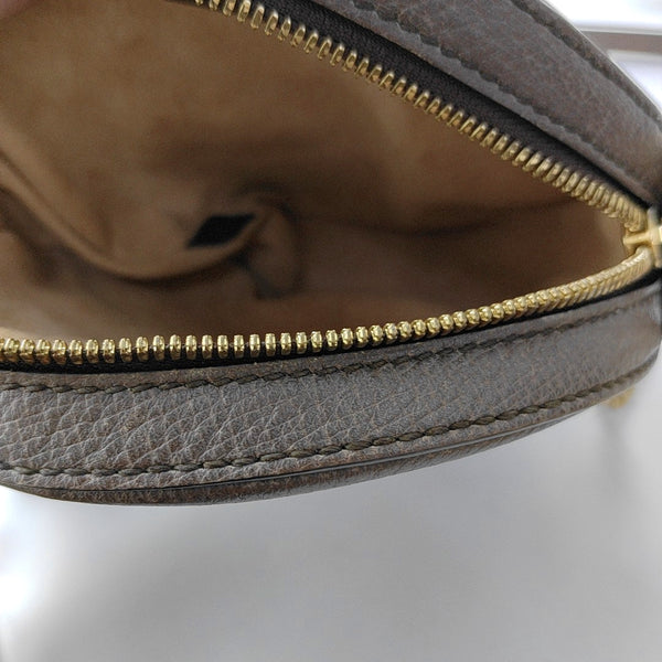 Ophidia Mini Monogram Coated Canvas Beige