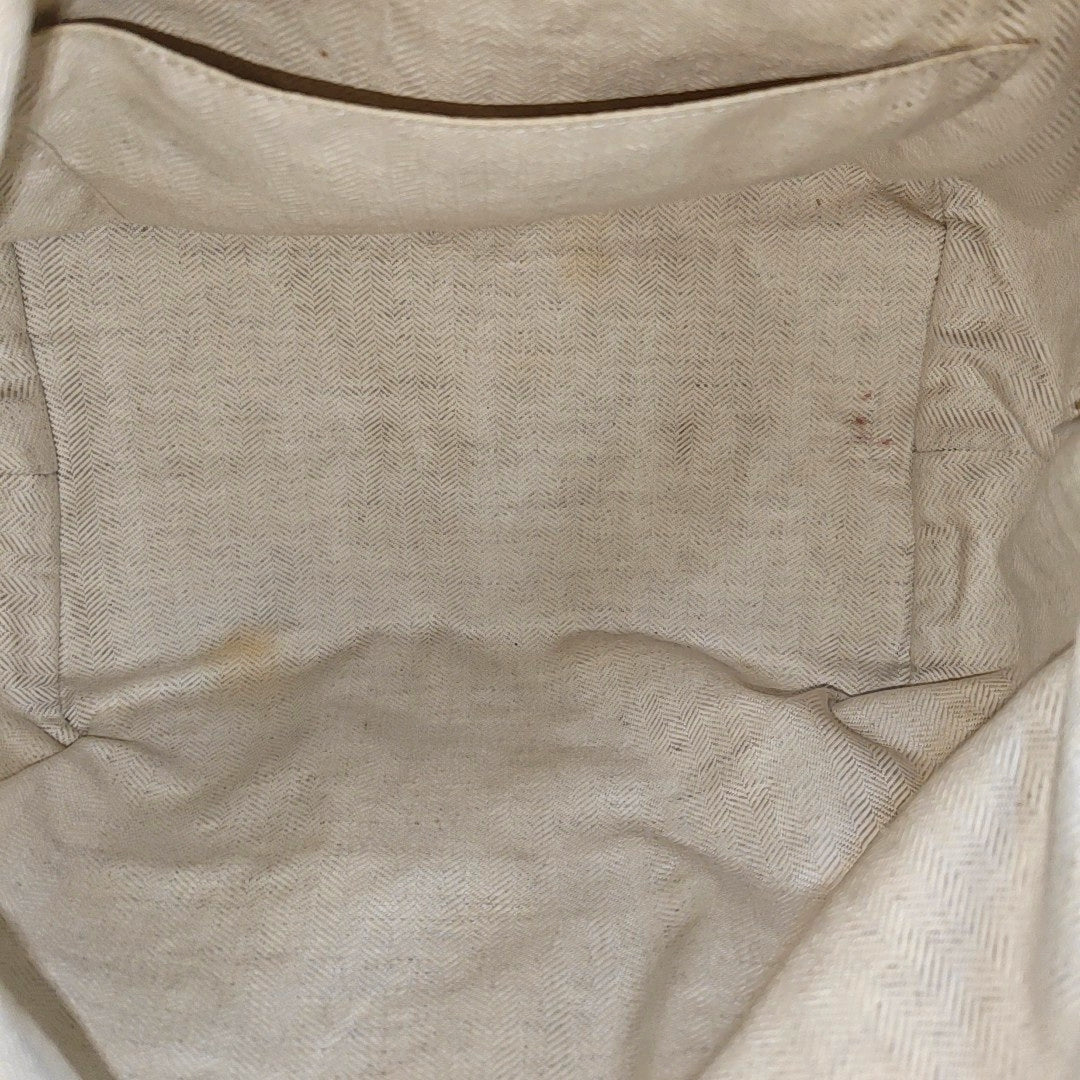 Cubi Monogram Canvas Beige