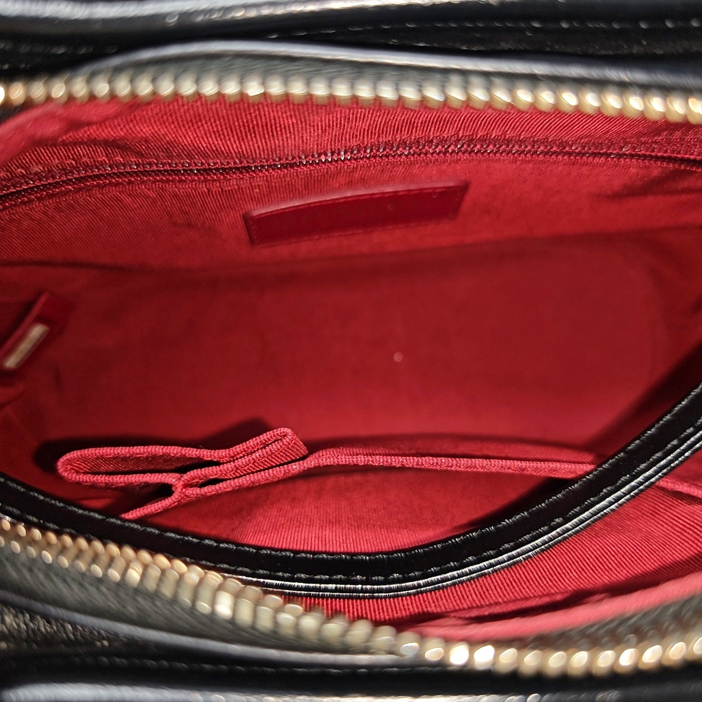 GABRIELLE Small Quilted Calfskin Black
