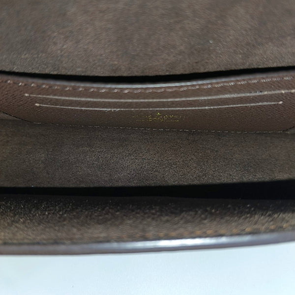 Lily Monogram Coated Canvas Brown
