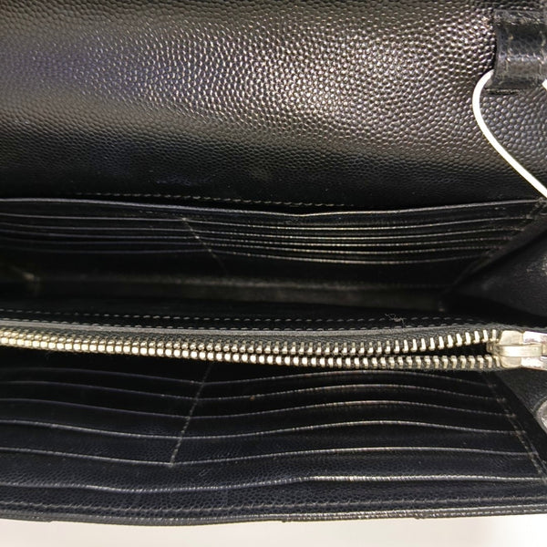MONOGRAM Medium Chevron Calfskin Black